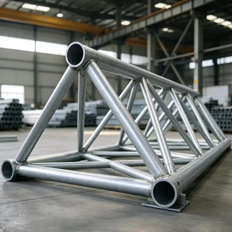 Structure en acier en treillis